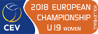Pallavolo - Campionati Europei U-19 Femminili - Gruppo A - 2018