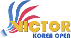 Volano - Korea Open - Maschili - Palmares