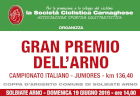 Ciclismo - G.P. dell'Arno - 2015 - Risultati dettagliati
